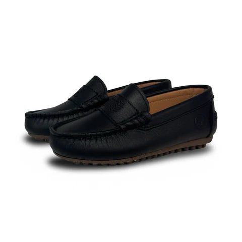 LMDI Black Mini Logo Loafer