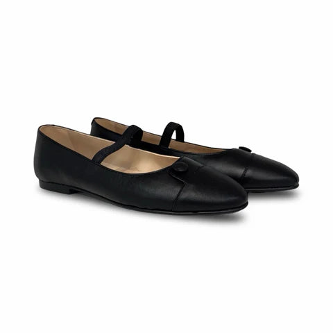 Lauve Black Alice Ballet Flat