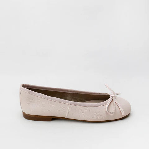 Papanatas Saffiano Rospale Ballet Flat