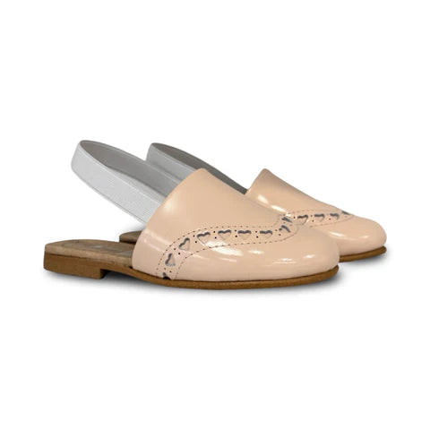 Don Louis Rosa Heart Sling Back