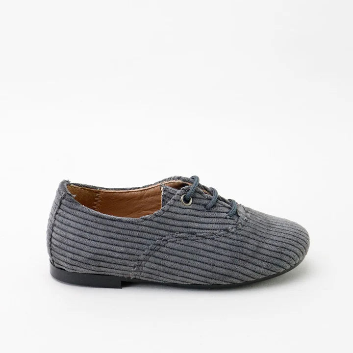 Papanatas Gray Corduroy Oxford