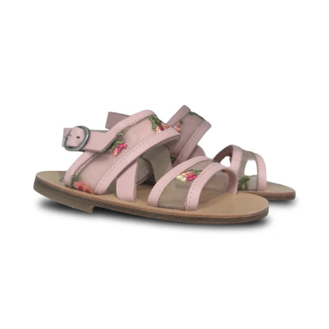 Pepe Floral Mesh Sandal