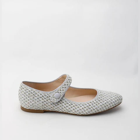 Papanatas Rochester Gris Pointed Mary Jane