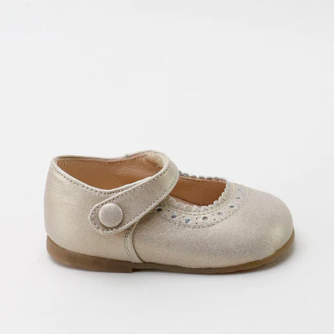 Papanatas Aries Baby Scalloped Cut Mary Jane