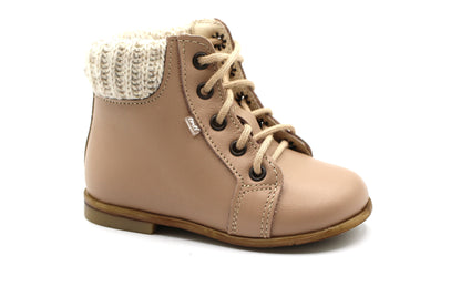 Emel Stone Taupe Sock Bootie