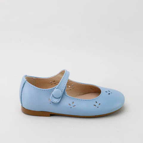 Papanatas Celeste Laser Cut Mary Jane