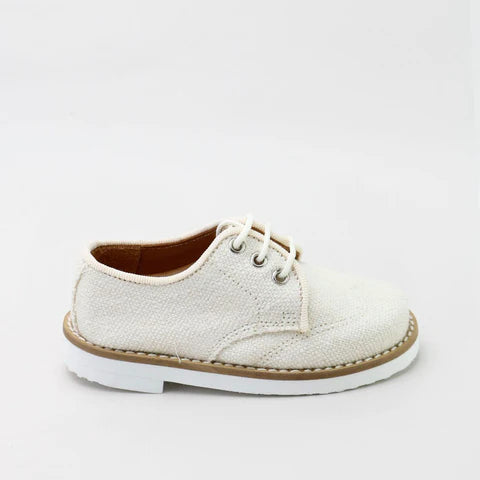 Papanatas Cream Linen Oxford