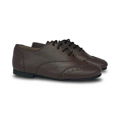 Sonatina Chocolate Brown Wingtip Oxford