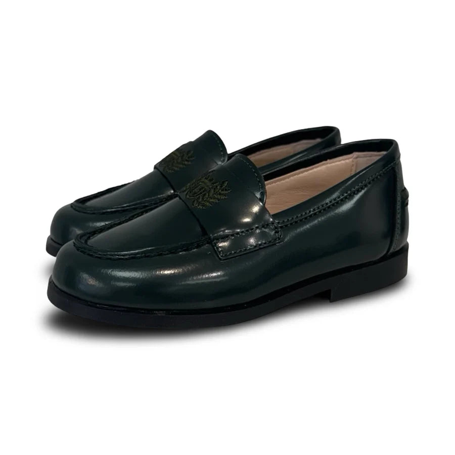 LMDI Hunter Green Logo Covelo Loafer