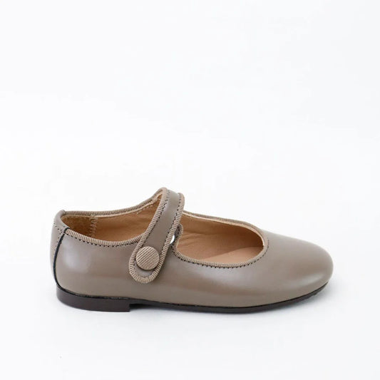 Papanatas Taupe Mary Jane