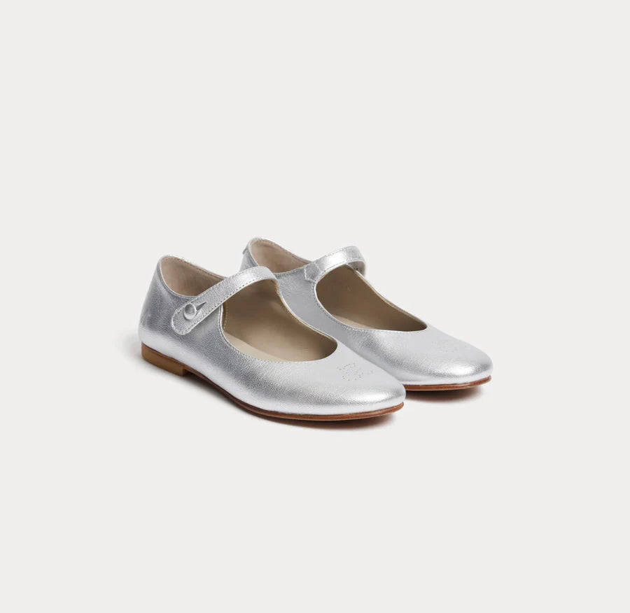 Bonpoint Silver Cherry Ella Mary Jane