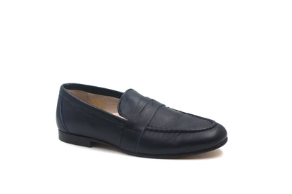 Gravitas Navy Penny Loafer
